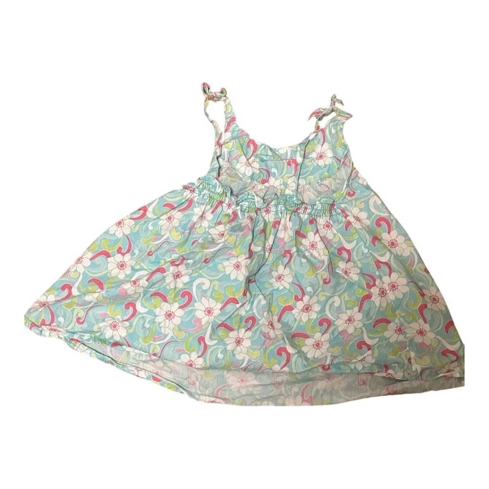 Gymboree Floral Tank Top - Blue, Pink, Yellow Size 8
